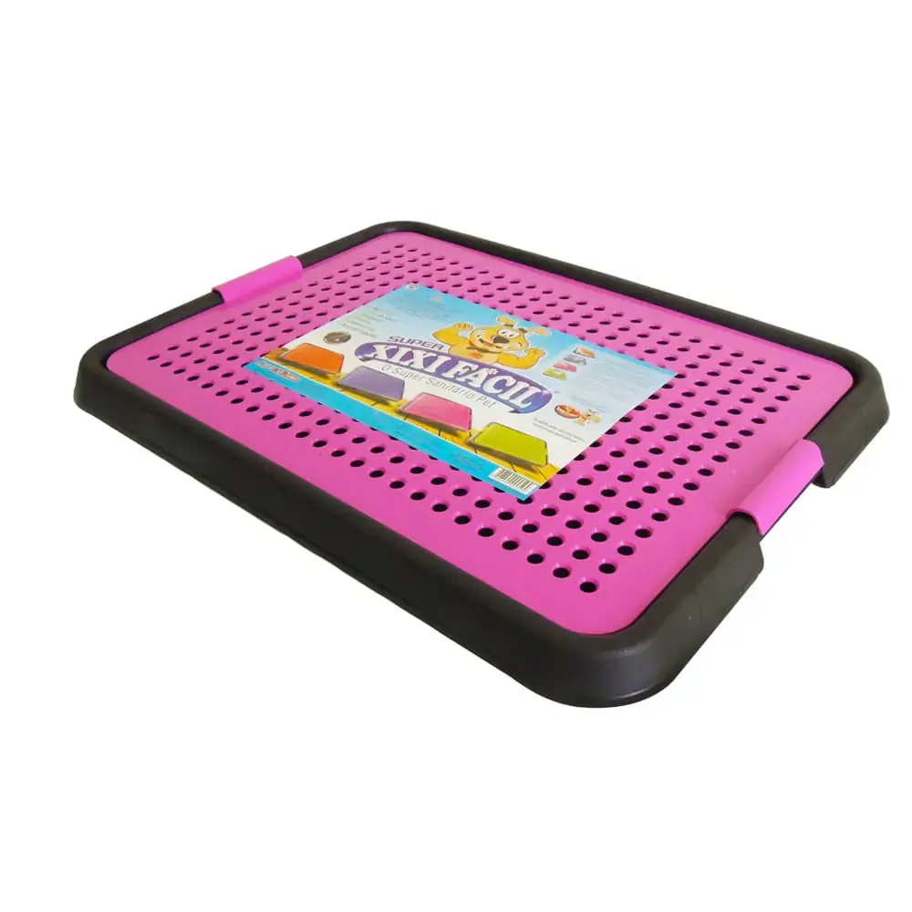 Banheiro Super Xixi Fácil Rosa Furacão Pet
