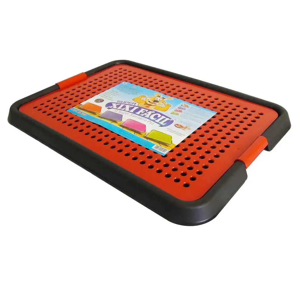 Banheiro Super Xixi Fácil Vermelho Furacão Pet