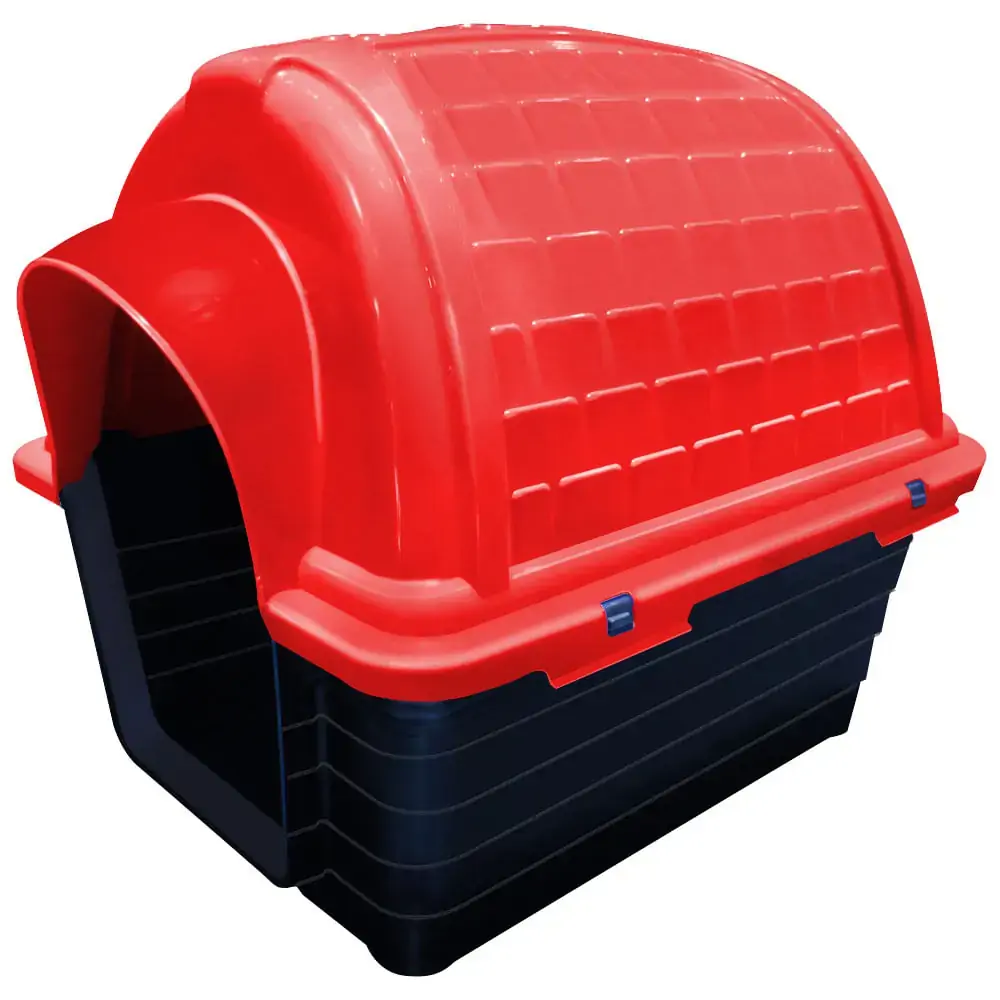 Casinha Plast Iglu Vermelho N3 865 Furacao Pet