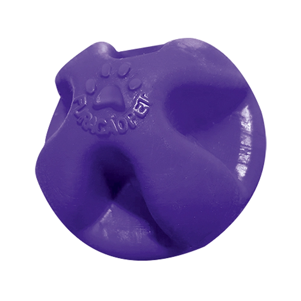 Bola Maciça Vermelha Super Ball Furacão Pet 45mm