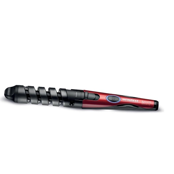 Modelador Mondial Cacho Spiral Infinity Em-05, Vermelho - Bivolt