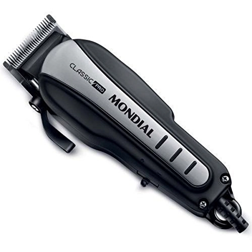 Cortador de Cabelo Mondial Cr-03, Preto - 220V
