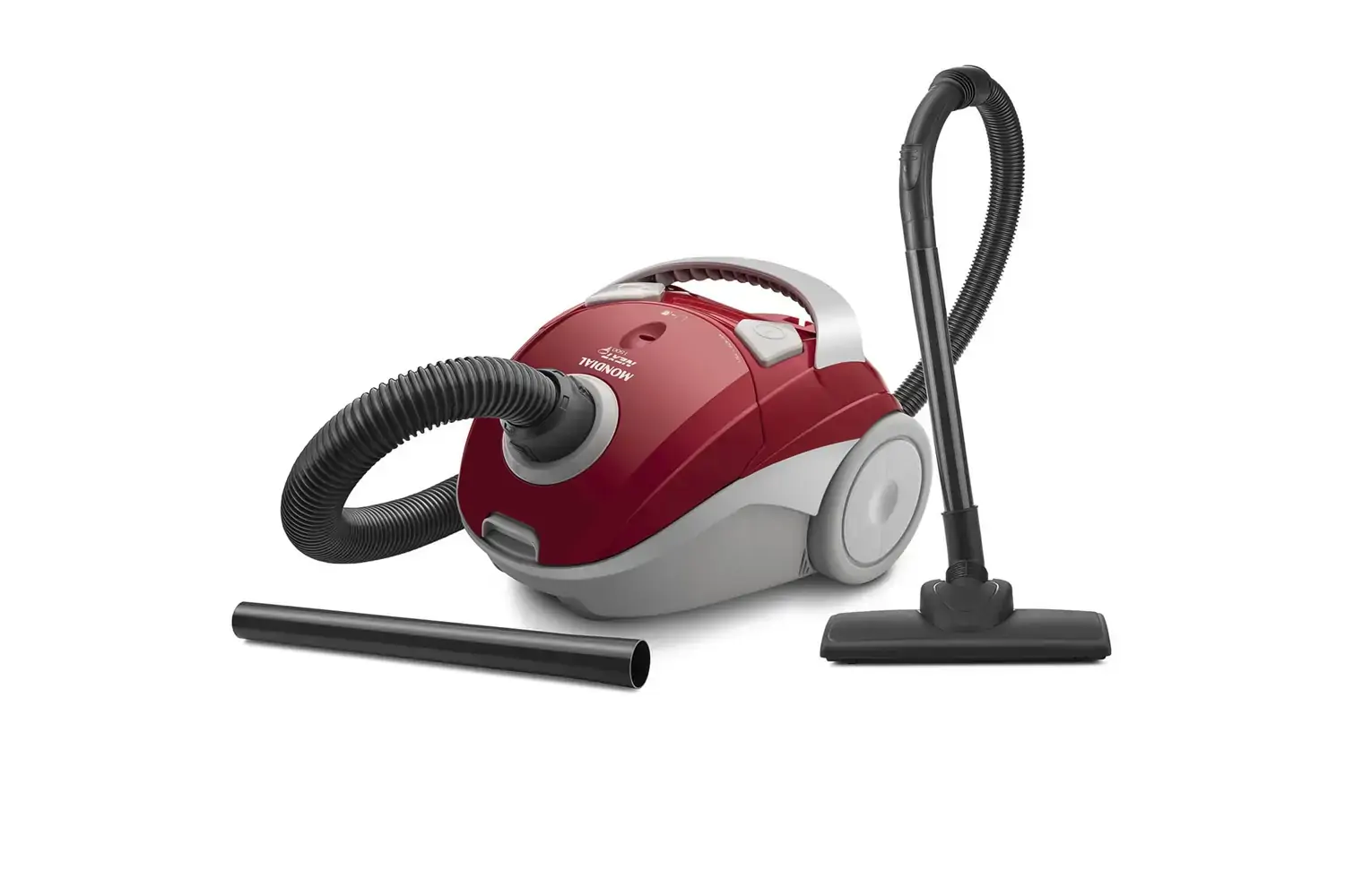 Aspirador De Pó Mondial Next 1500 1200w Com Coletor Lavável Vermelho/preto
