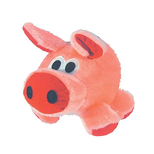 Brinquedo Chalesco Para Cães Pelúcia Porquinho Rosa