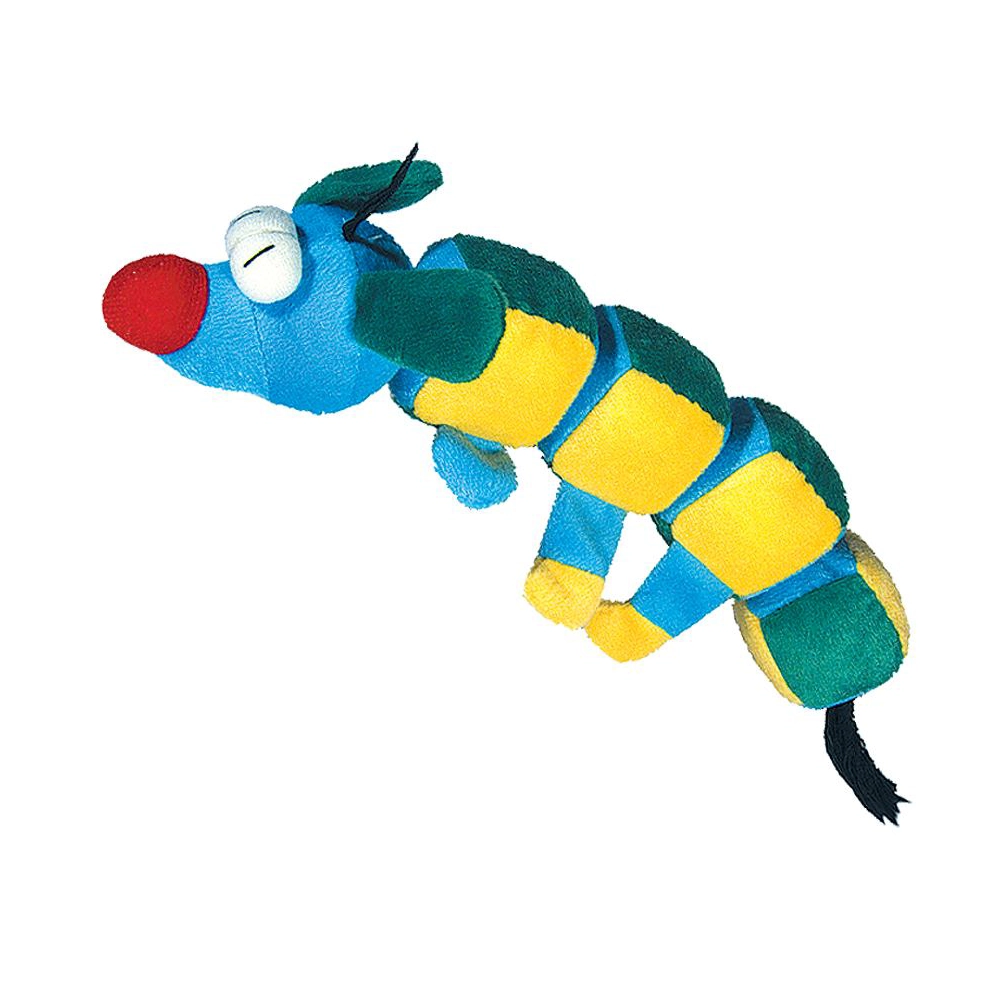 Brinquedo Chalesco Para Cães Pelúcia Taturana Colorido