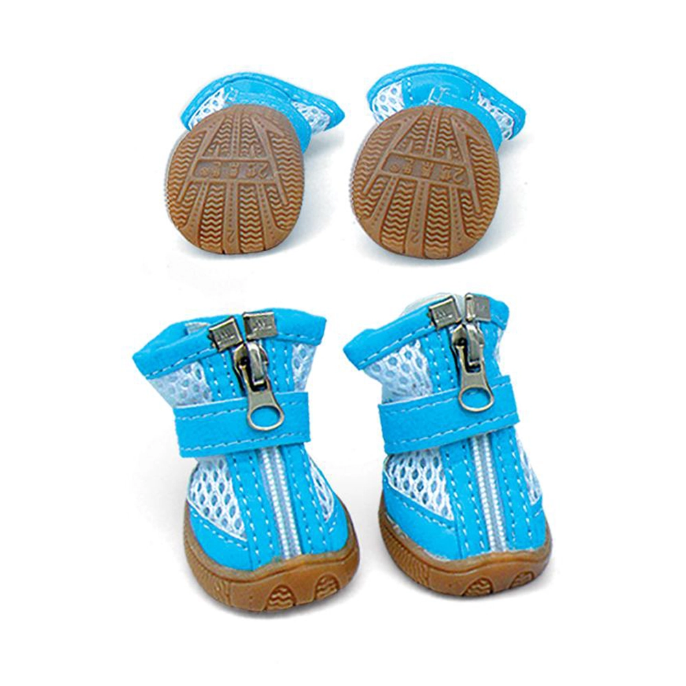 Botinha Para Cães Chalesco Azul Tam 4