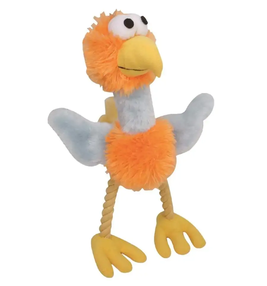 Brinquedo Chalesco Pra Cães Pelúcia Patinho Amarelo