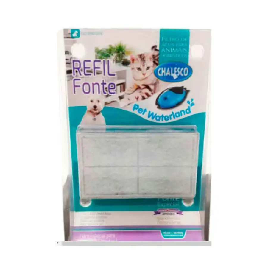 Filtro Waterland Chalesco Para Gatos 3 Unidades