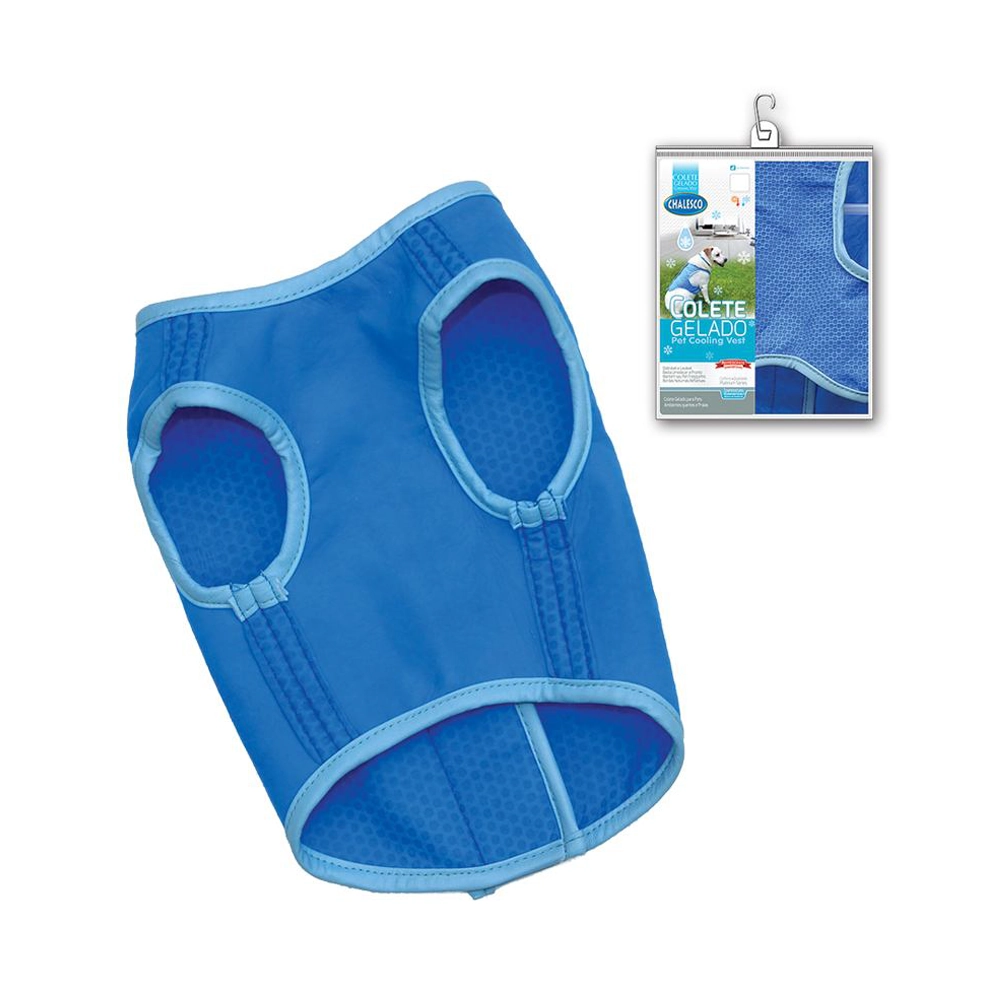Colete Gelado Chalesco Pet Cooling Vest Grande