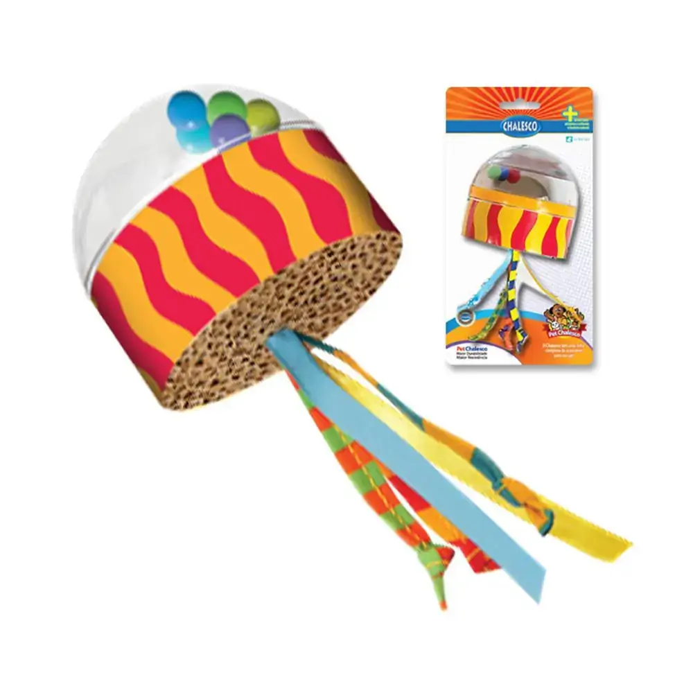 Brinquedo Arranhador Polvo Scratch Chalesco