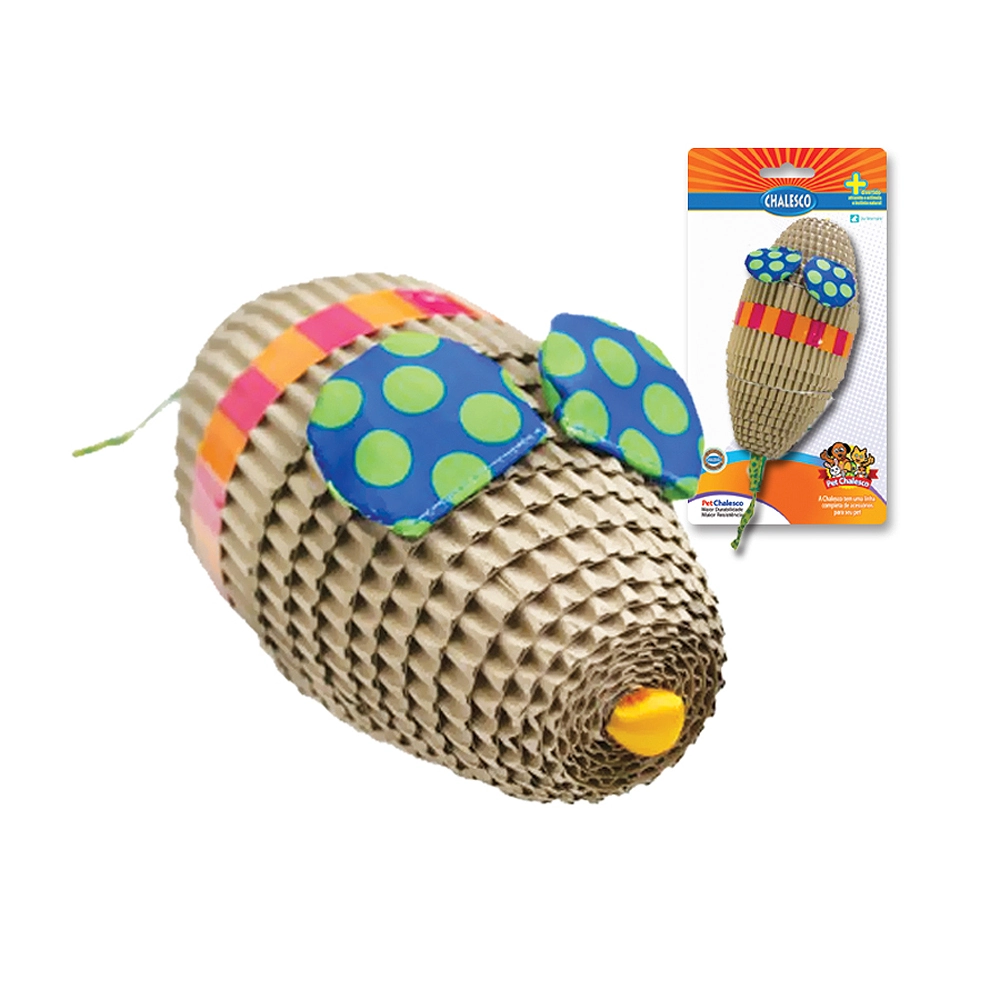 Brinquedo Mouse Scratch Chalesco