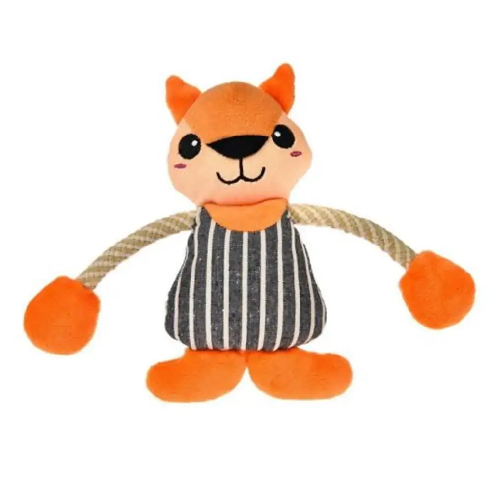 Chalesco Brinquedo Raposa Com Corda 1un