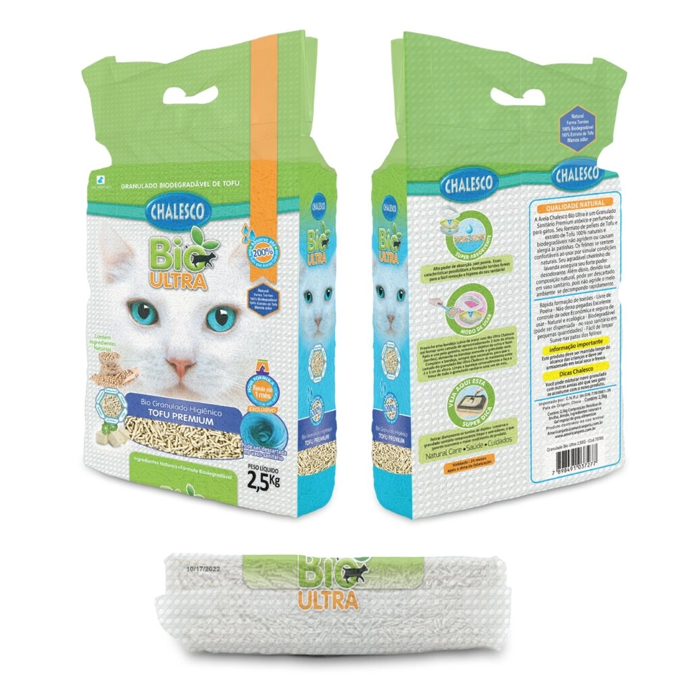 Areia Gatos Chalesco Bio Ultra