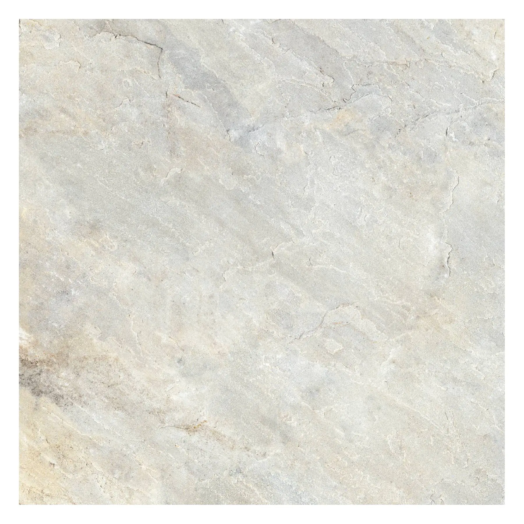Piso Cerâmico Pedra Borda Arredondada Externo 50,8x50,8cm Lupin Pisoforte