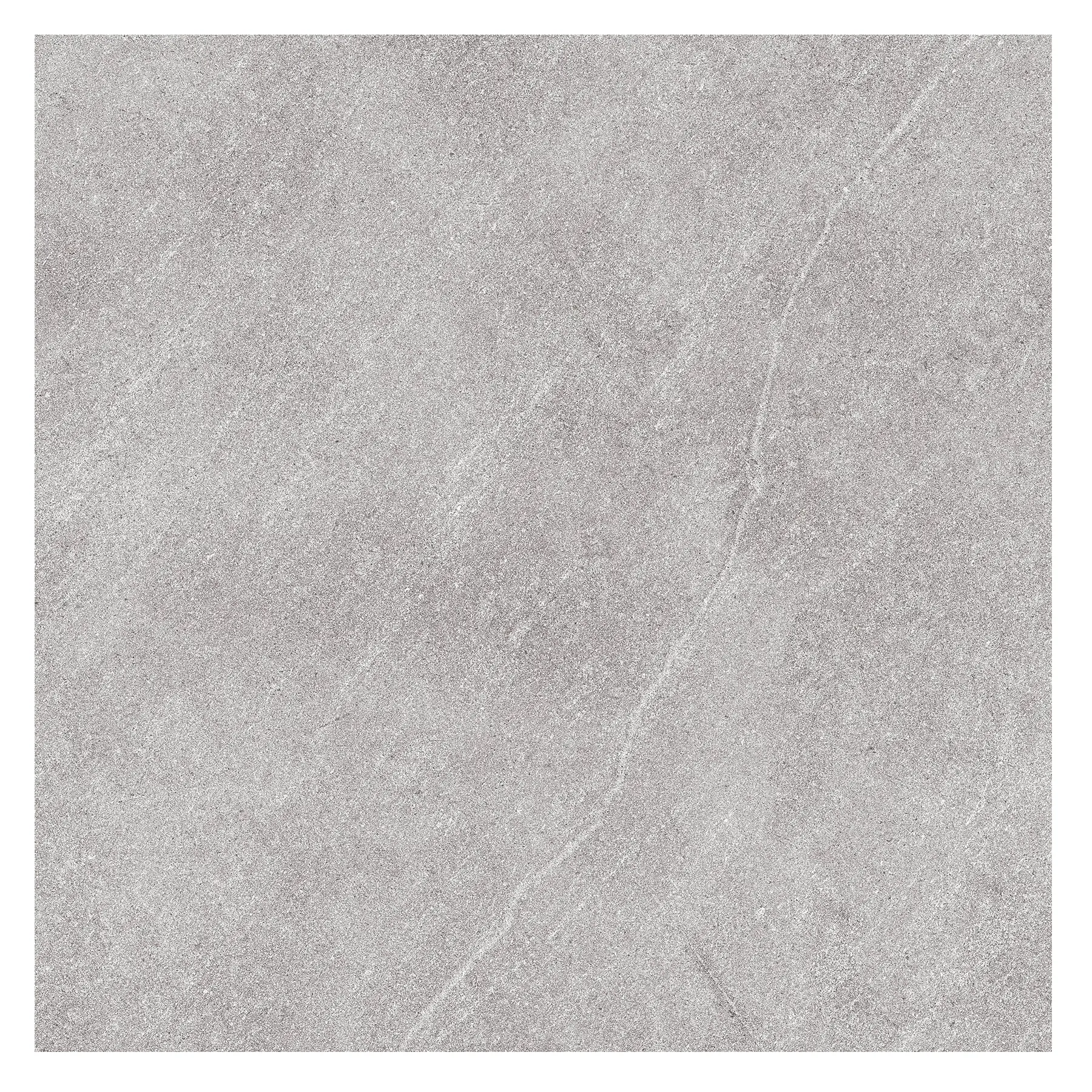 Piso Cerâmico Pedra Granilhado Borda Reta Externo 84x84cm Ceres Cinza Piso Forte