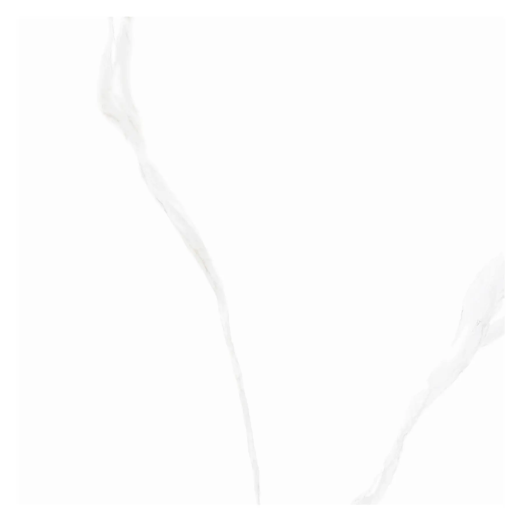 Piso Cerâmico Marmorizado Acetinado Borda Reta Interno 84x84cm Draco Plus Branco Piso Forte