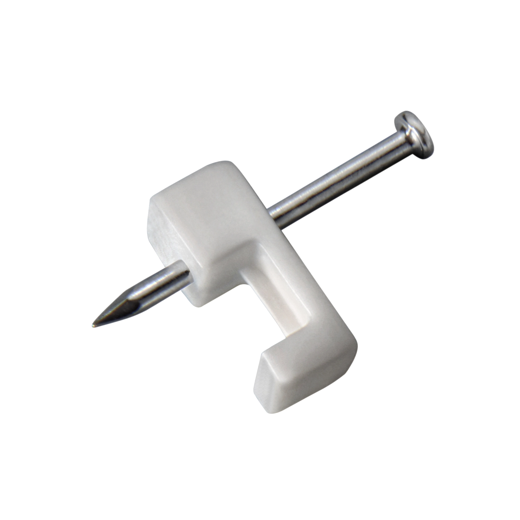 Fixa Fio 18/20 1,8x25 Branco com 100 Unidades Sforplast