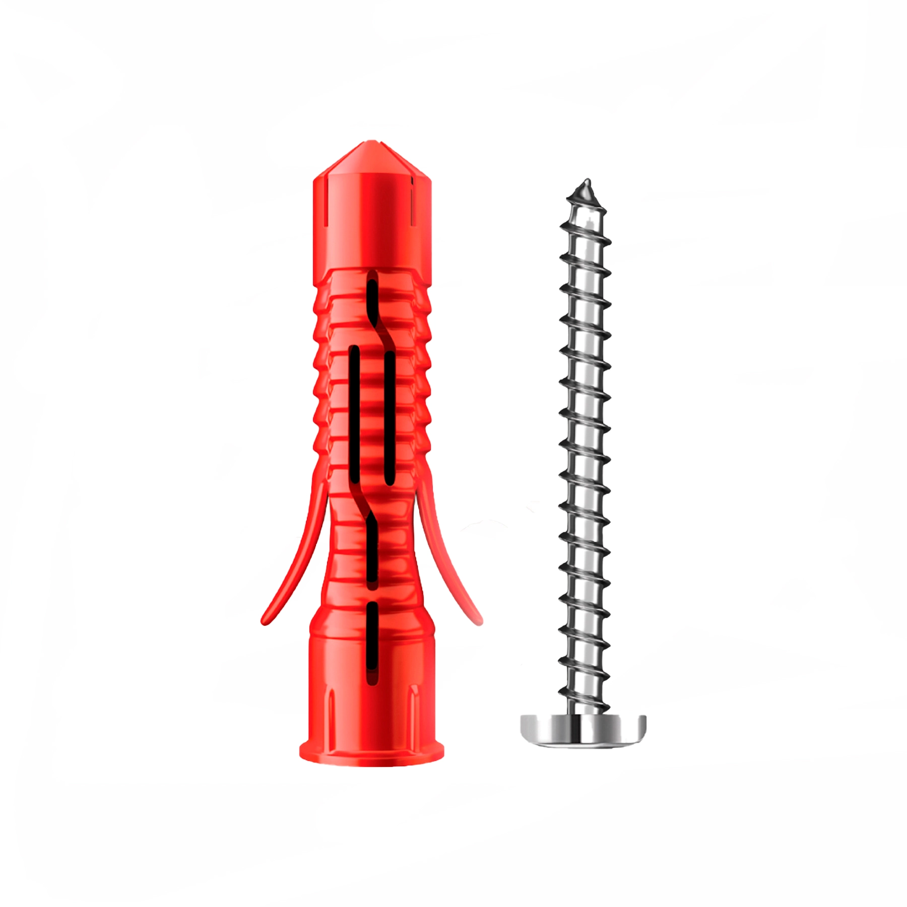 Bucha Poliamida Universal 8mm com Parafuso MX 6 unidades