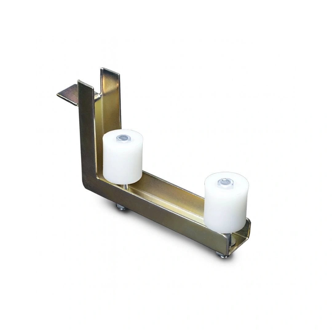 Roldana Guia 37,5x45 Nylon Com Suporte Perfil U P/ Chumbar Jocec 063801