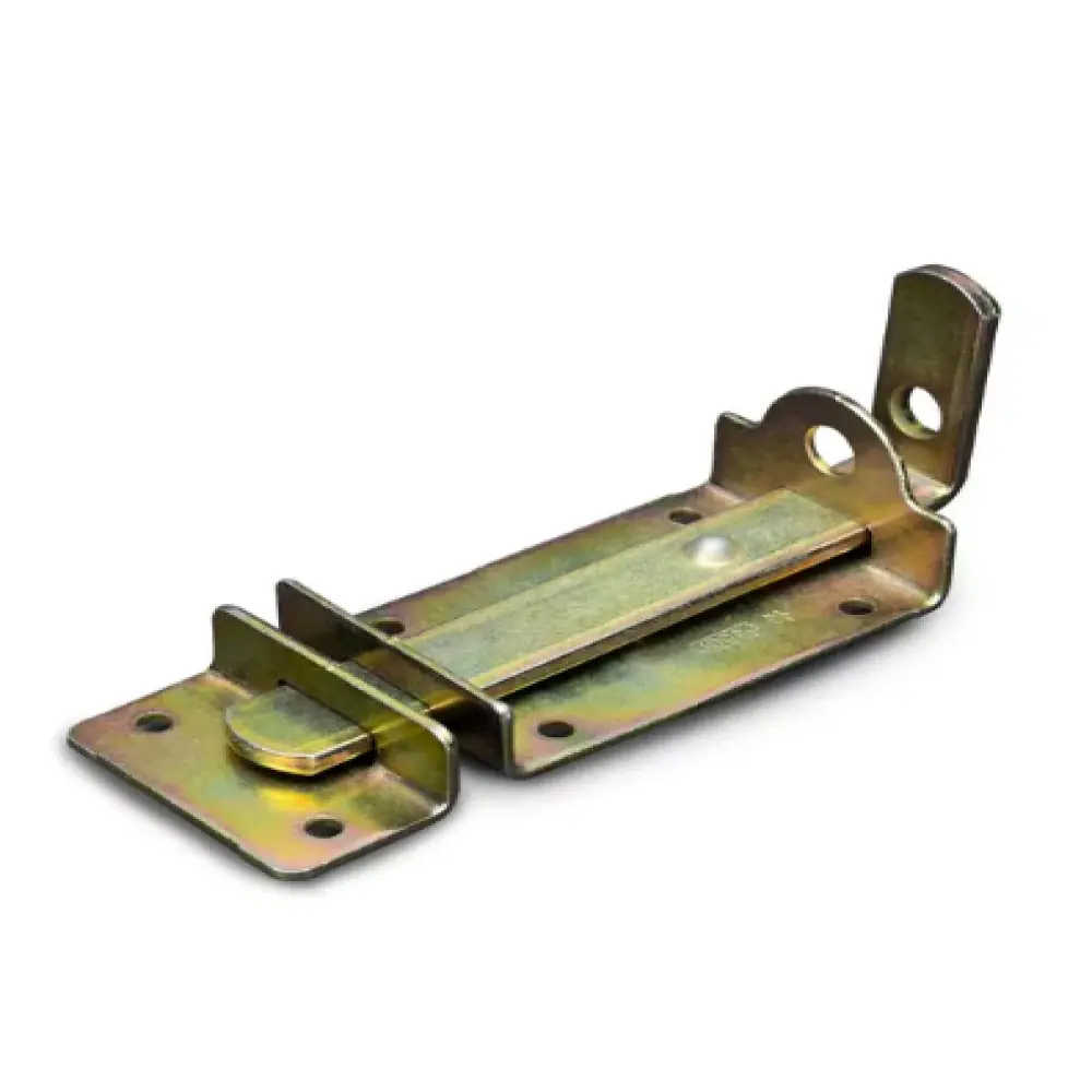Trinco Chato Ferrolho 3 Pol 84mm Porta Portão Ferro Madeira Bicromatizado Jocec
