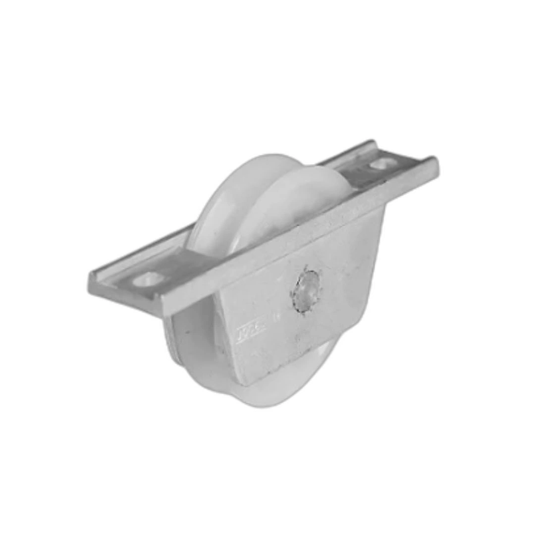 Roldana Portao 60mm Nylon Em "v" 90 Graus Cavalete Aluminio Jocec
