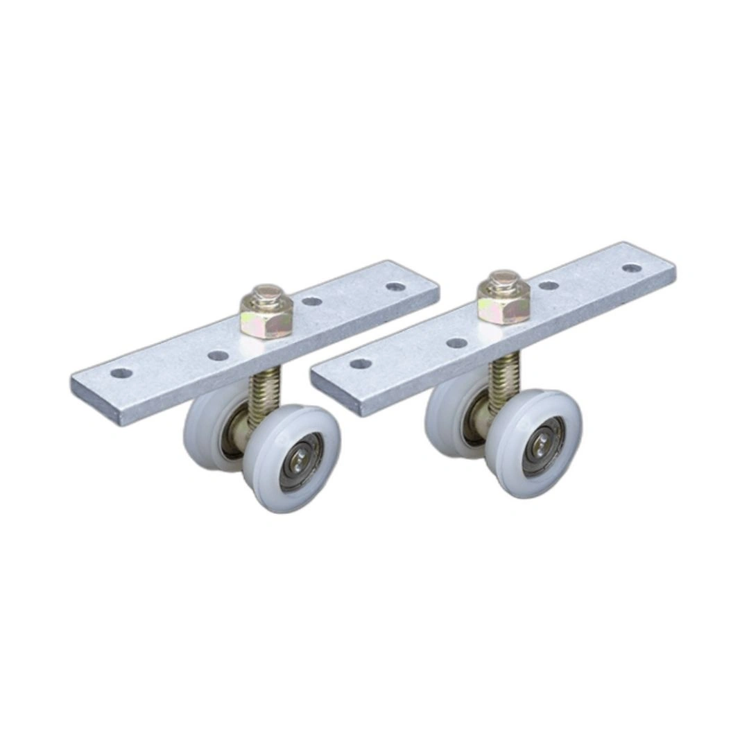 Roldana Guia Trilho Stanley 2 Rodas C/rolamento Rebaixo Aba 1/18" Porta 2pcs Jocec