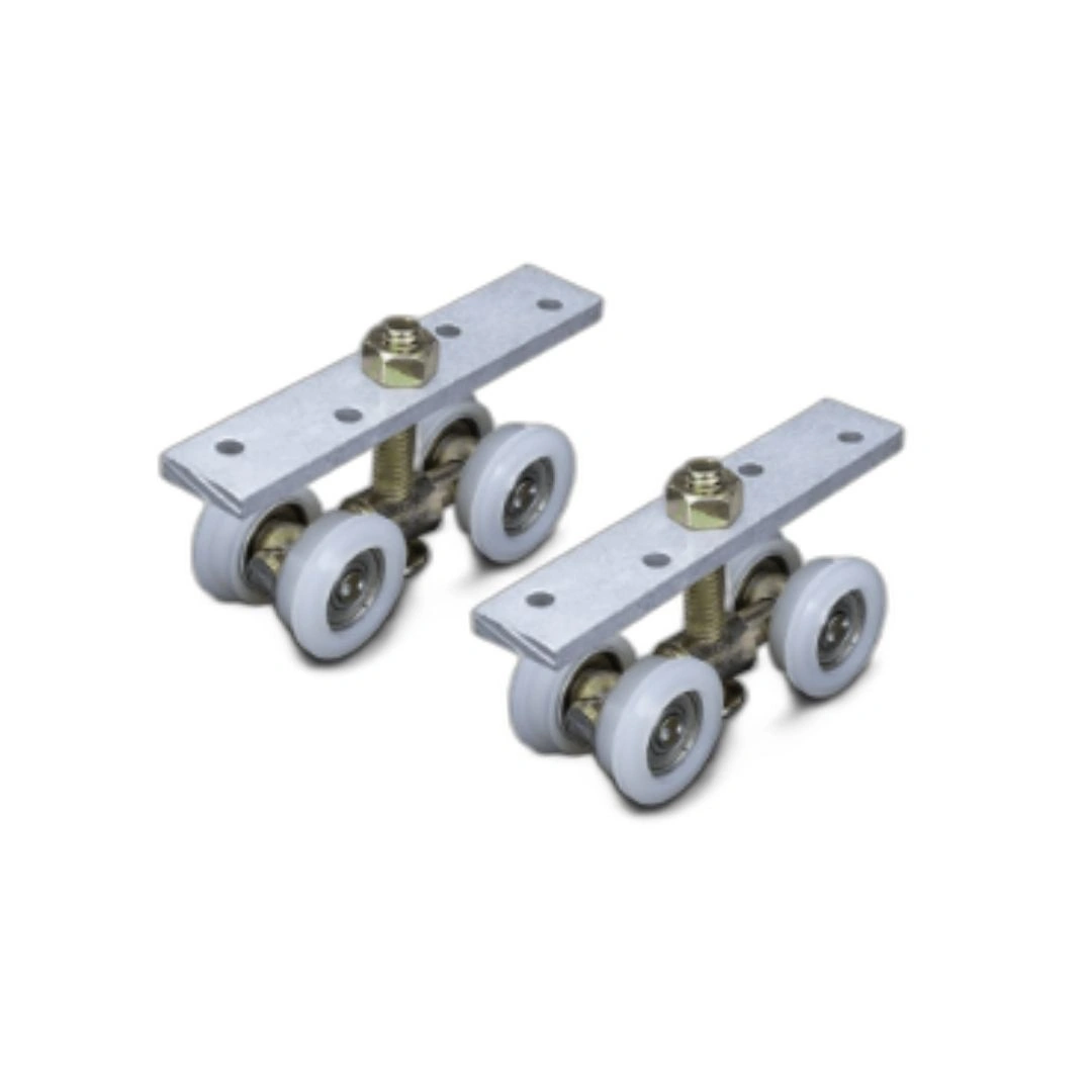 Roldana Guia Trilho Stanley 4 Rodas C/rolamento Rebaixo Aba 1/18" Porta 2pcs Jocec