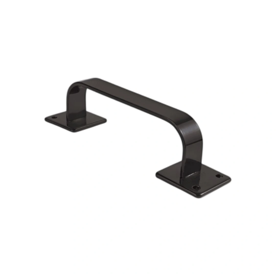 Puxador Em Aço Alça Preto 140mm Porta Portão Ferro Jocec