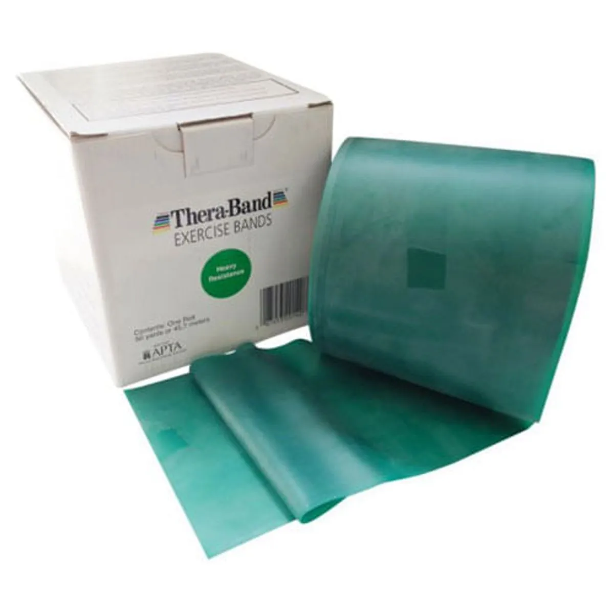 Faixa Elástica Para Exercícios TheraBand - Verde - Forte - Metro - Faixa Elástica Thera Band - Verde