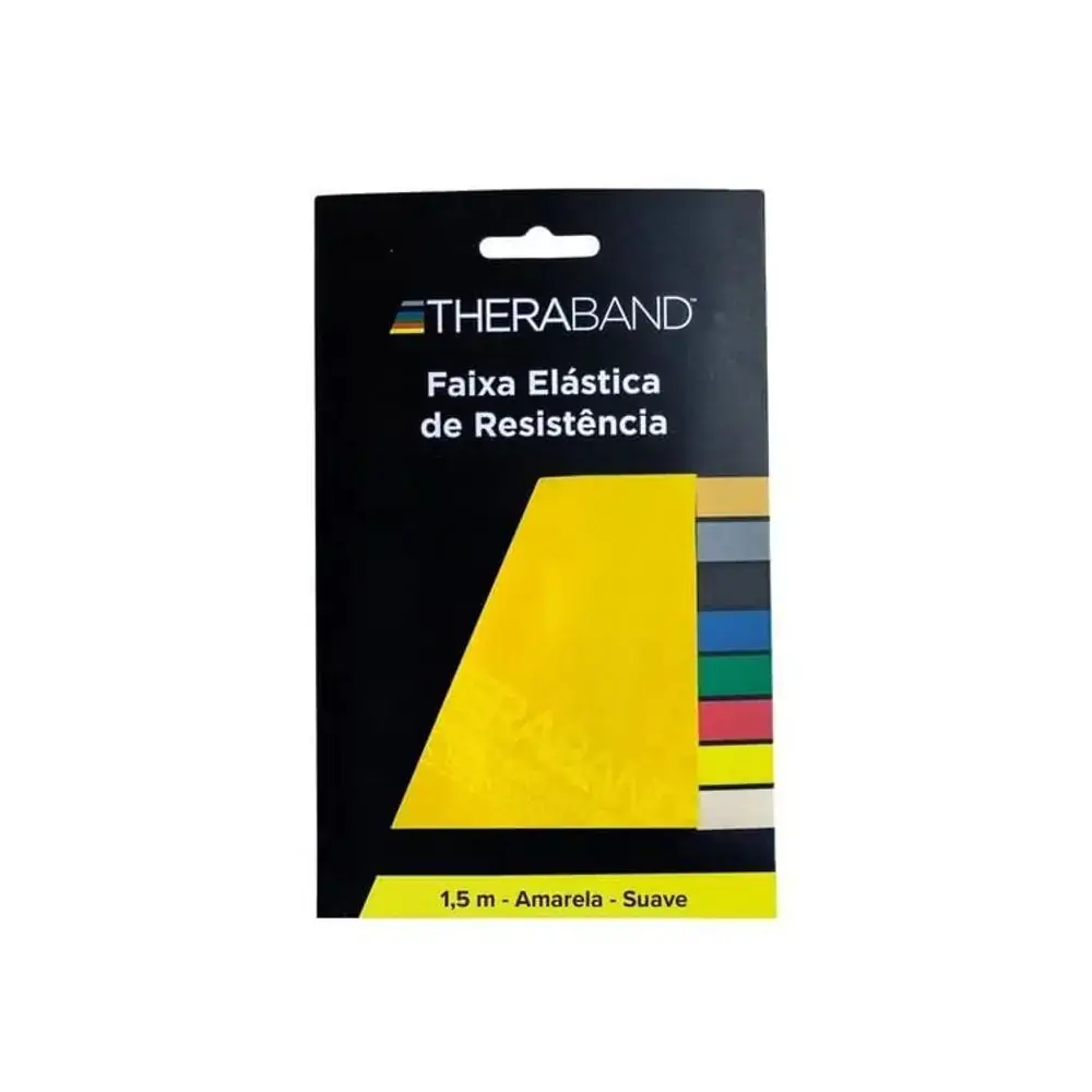 Faixa Elástica Thera-Band (1,5m) - Cor: Amarelo