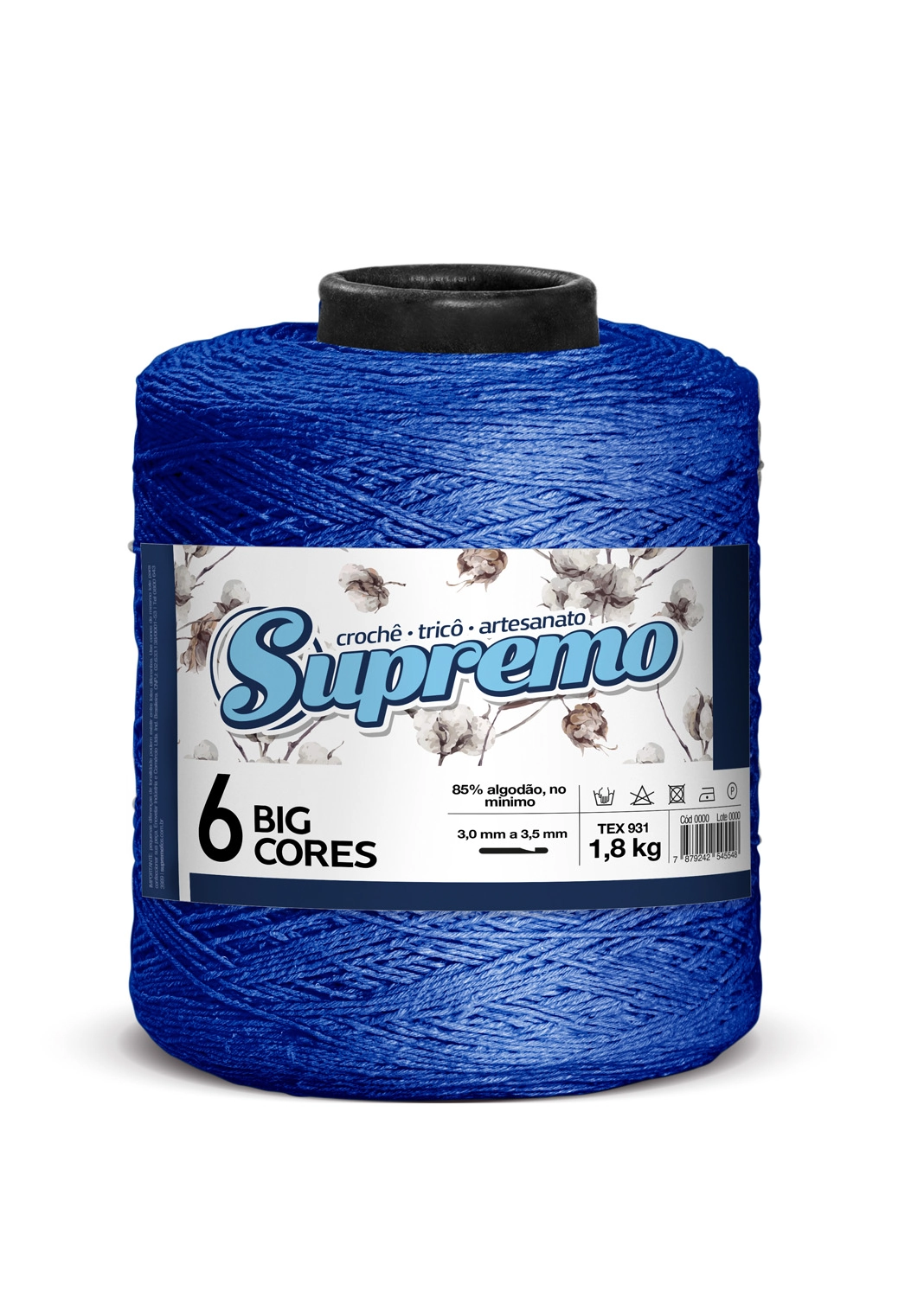 Barb Supremo Big Cores 06 Azul Royal