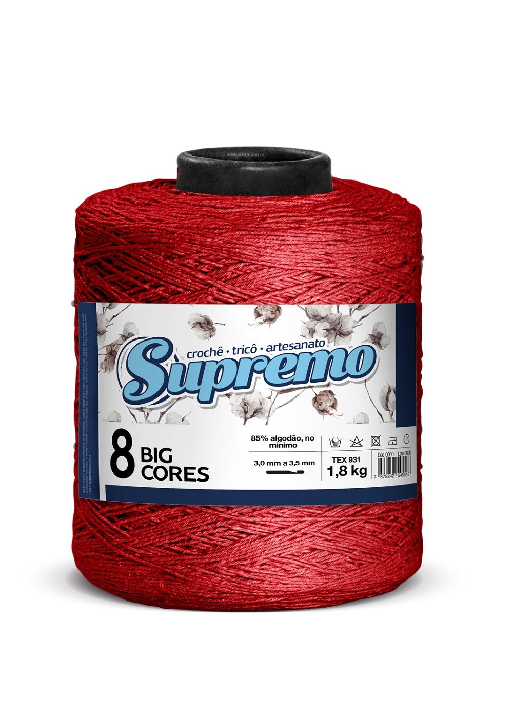 Barb Supremo Big Cores 08 Vermelho