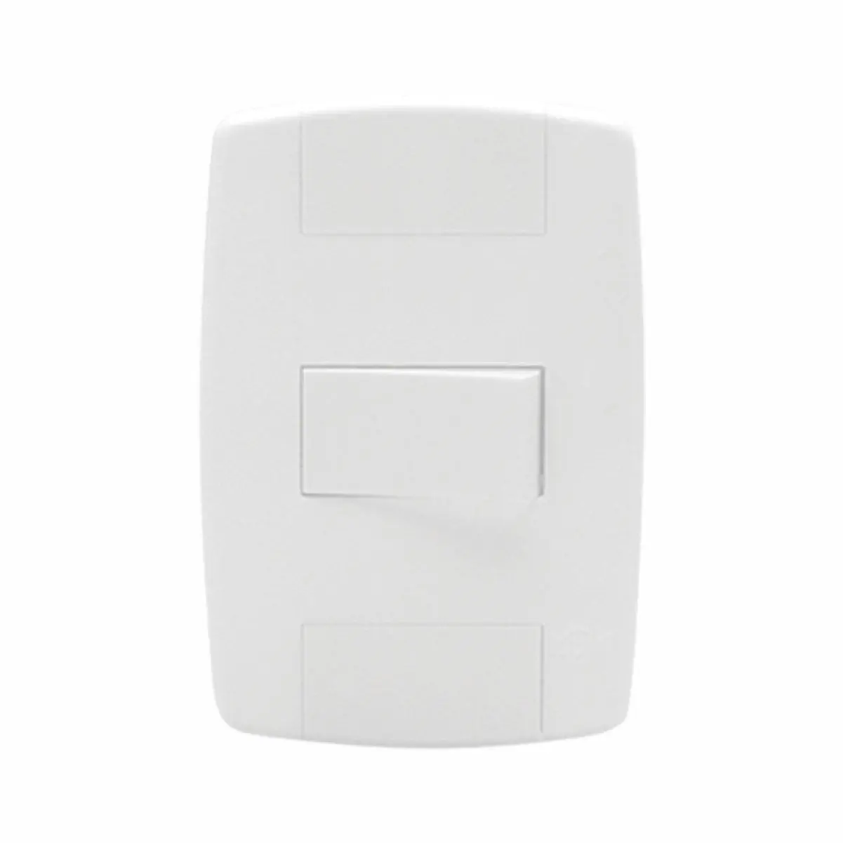 Interruptor Elétrico 1 Tecla Completo Branco 10a Linha Lev - Ilumi, Opção: Paralela