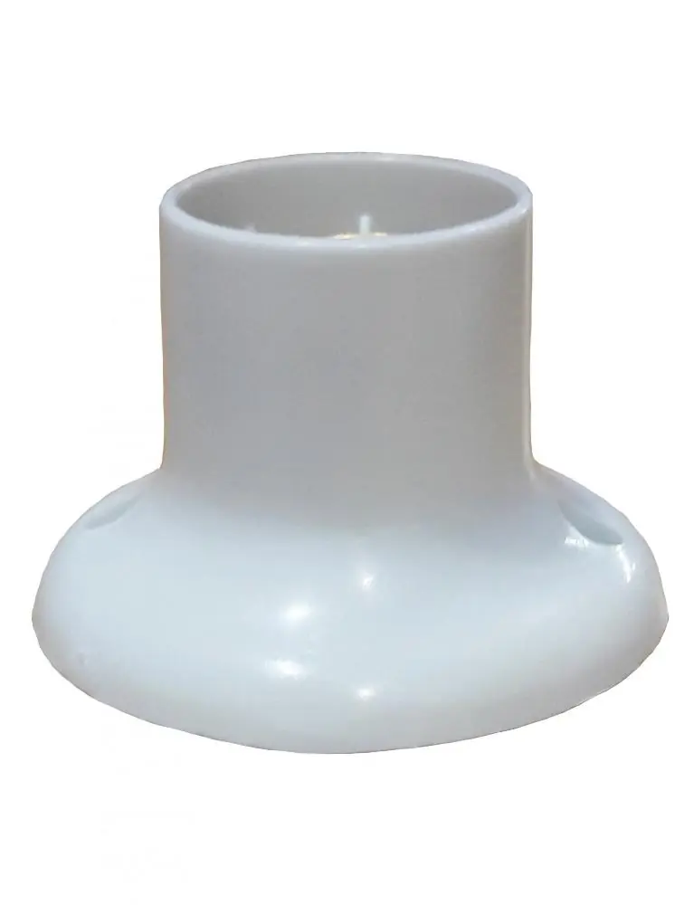 Soquete Para Lâmpada De Teto Fixo Branco - Ilumi, Opção: Branco(a)
