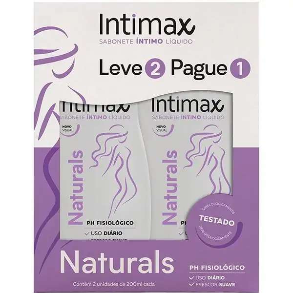 Sabonete íntimo Líquido Intimax Citrus Leve 2 Pague 1