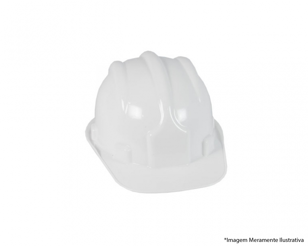 Capacete Seguranca Aba Frontal Branco