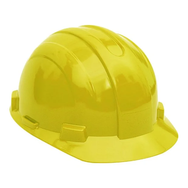 Capacete De Segurança Max Com Jugular - Plastcor Ca25882 Amarelo