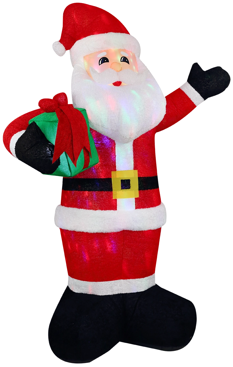 Papai Noel Inflavel 254x1119x366cm Vdm7599 Rio Master