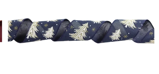 Fita Aramada Arvore Natal Glitter Dr 6.3cmx9.14m 12un Yj8862 Rio Maste