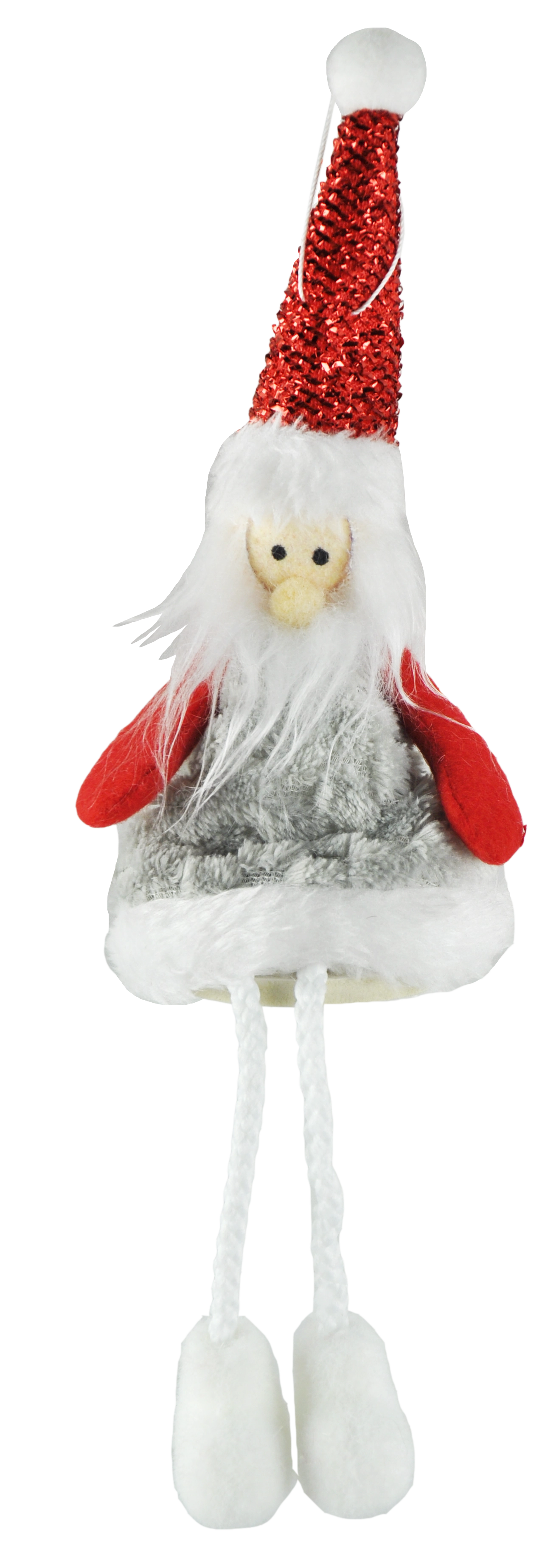 Pendente Papai Noel Perna Mole 7,5x24cm Wfh1267 Rio Master