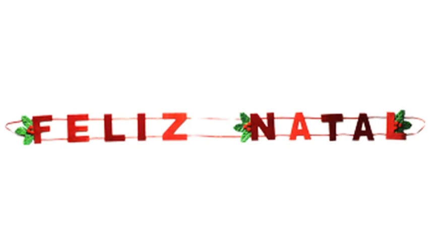 Enfeite Natal Laixa Feliz Natal