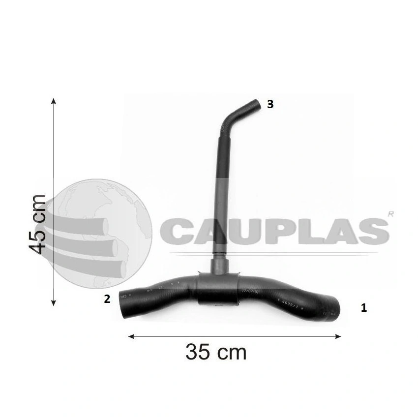 Mangueira Inferior Radiador CHEVROLET - GM BLAZER/S10 - CAUPLAS 4639
