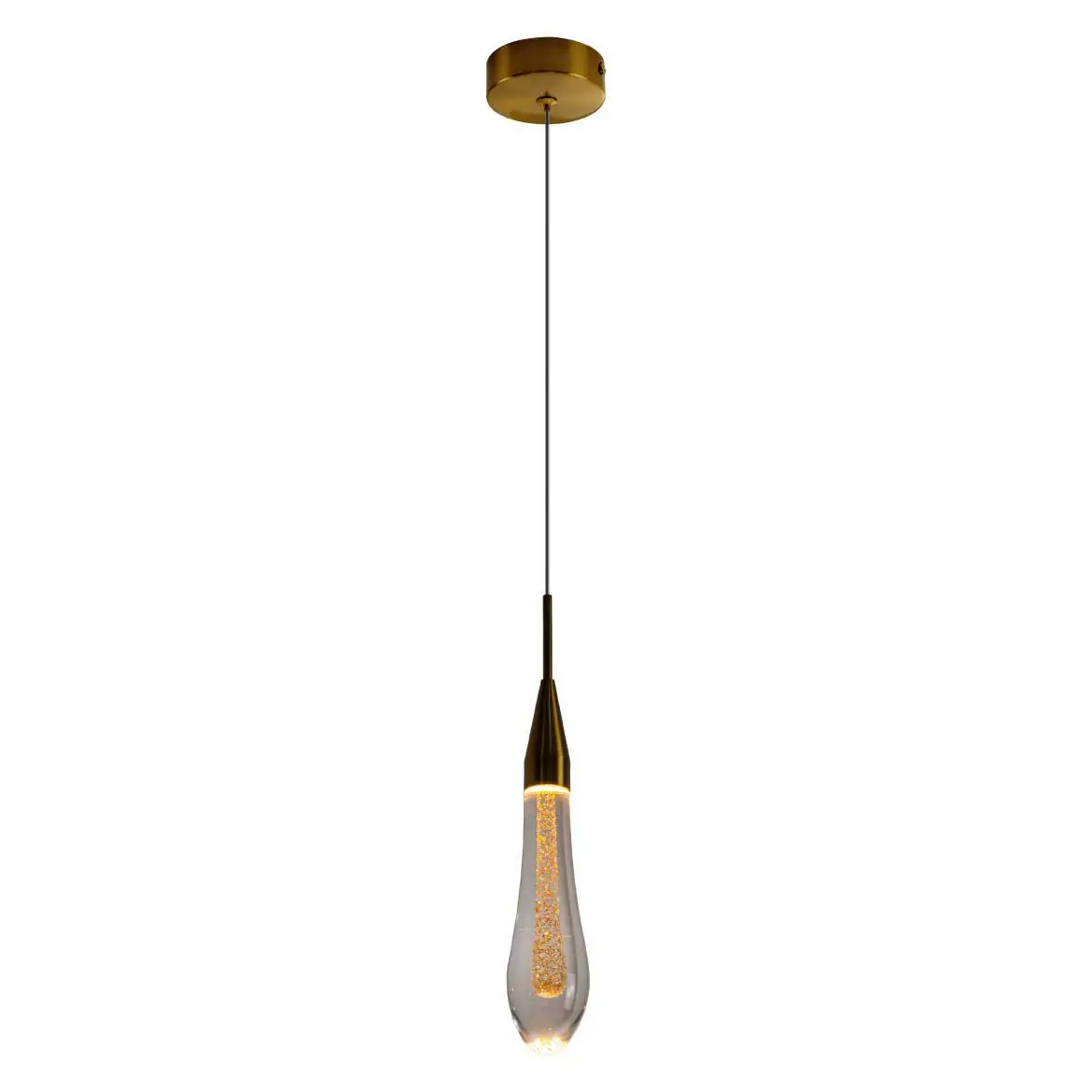 Pendente Mini Aimee Ouro Led 2w 27cm 2700k Starlux Zr037 St2069