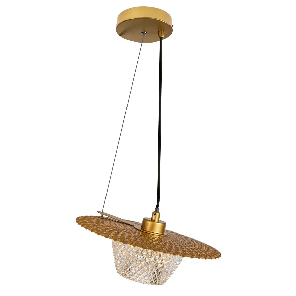 Pendente Anemona Em Metal E Vidro Starlux Gh-001 Para Lâmpada G9 St2314