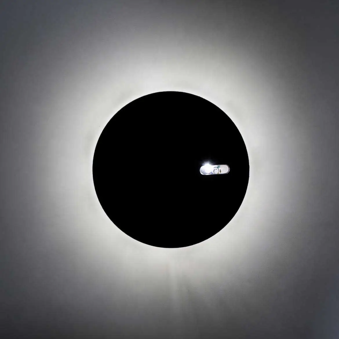 Arandela Preta Balizador Code Led Integrado 1,8w 4000k St1808