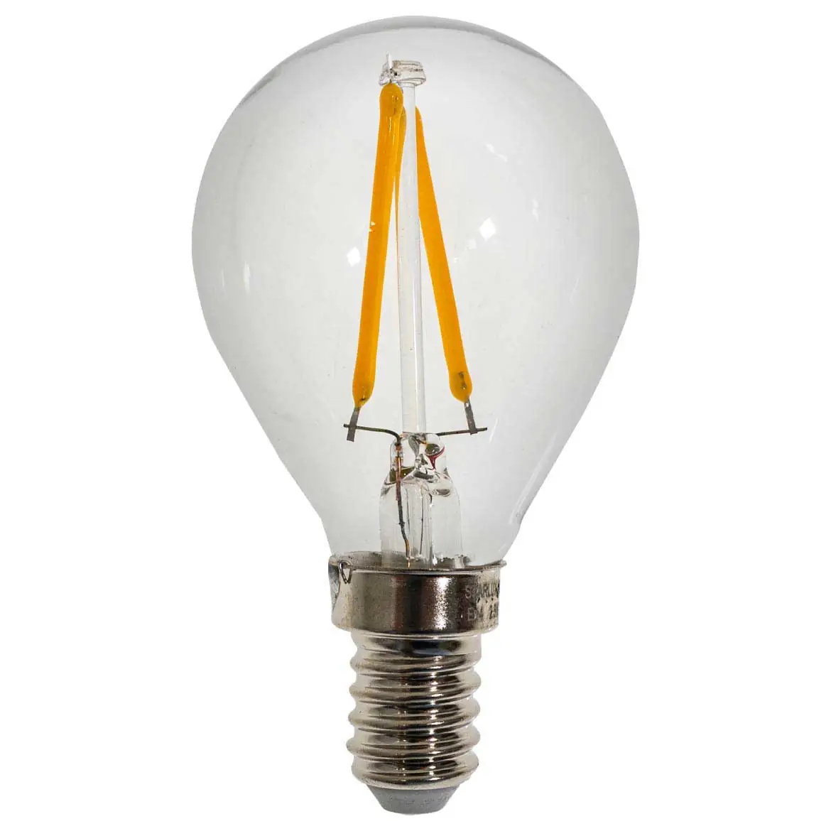 Lâmpada LED Bulbo E14 2W Branco Quente 220V Starlux ST1813
