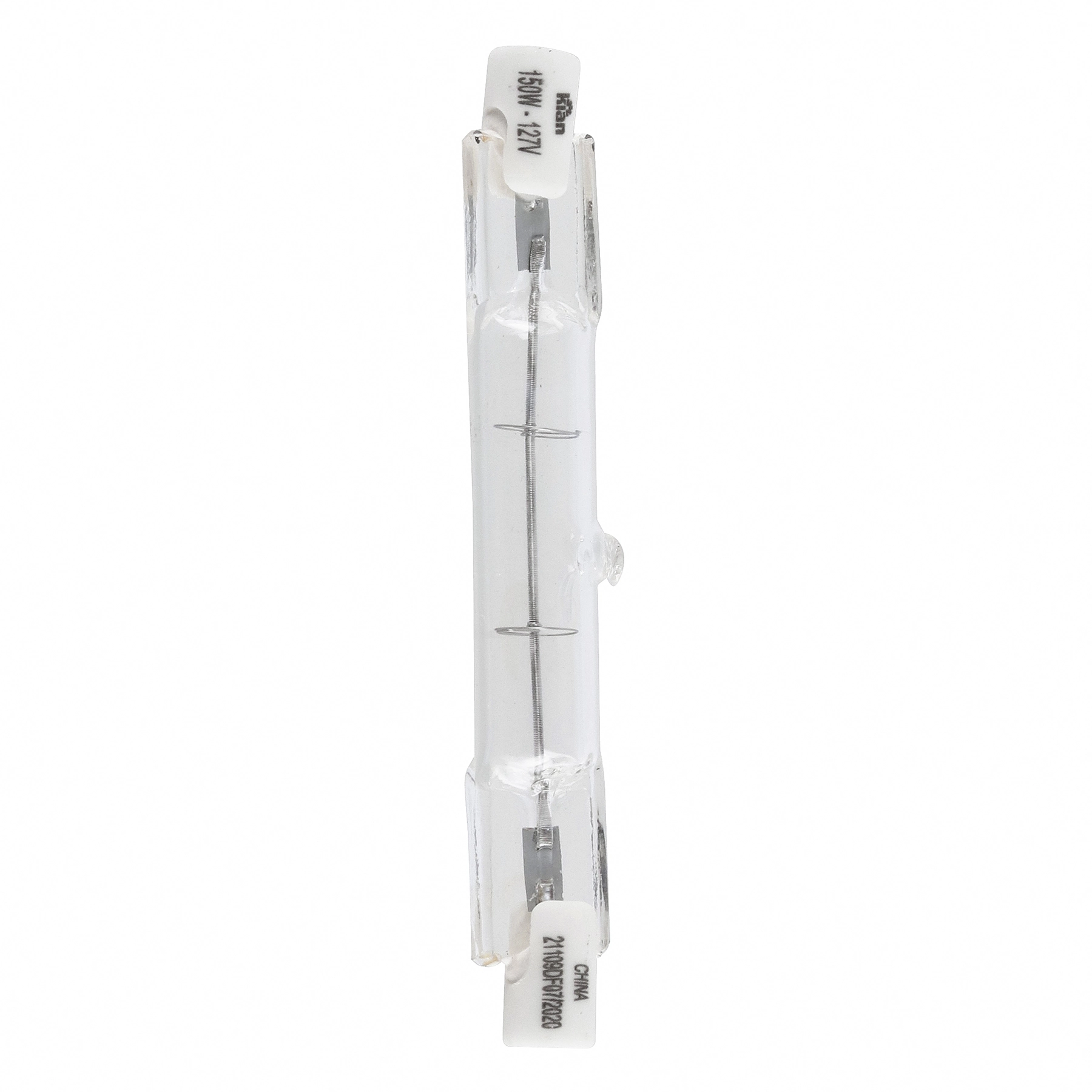 Lâmpada Halógena R7s Palito 150W Luz Amarela 127V Kian