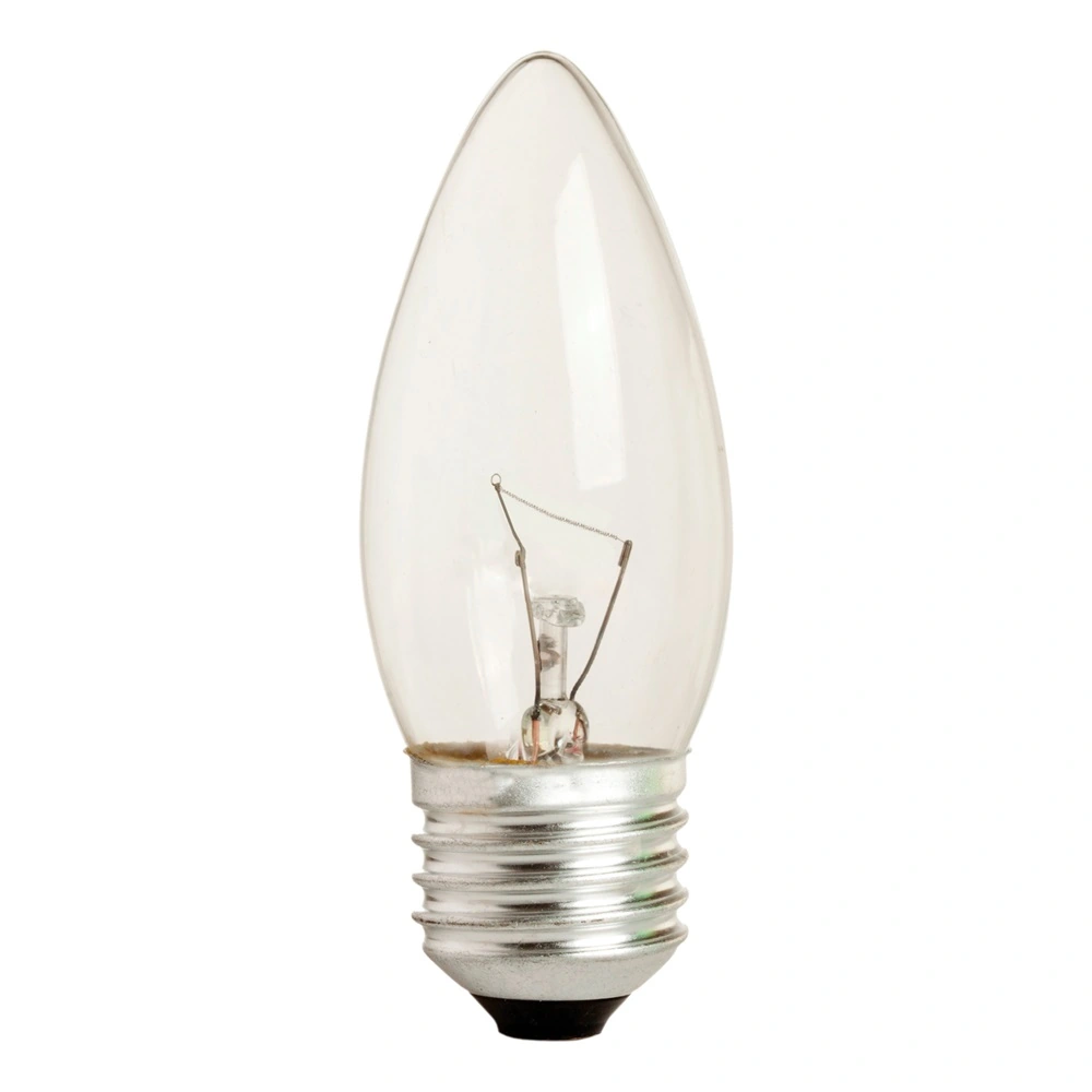Lâmpada Incandescente Vela Lisa 25w 220v E27 Clara - Kian