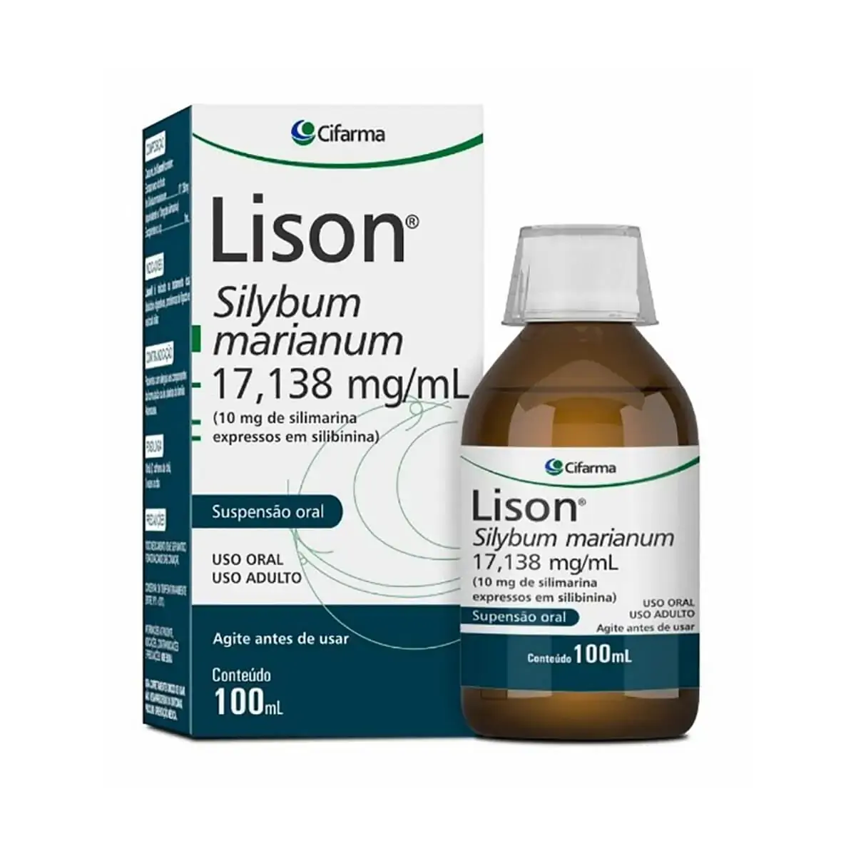 Lison 17,138 Mg/ml Sus Or Ct Fr Vd Amb X 100ml
