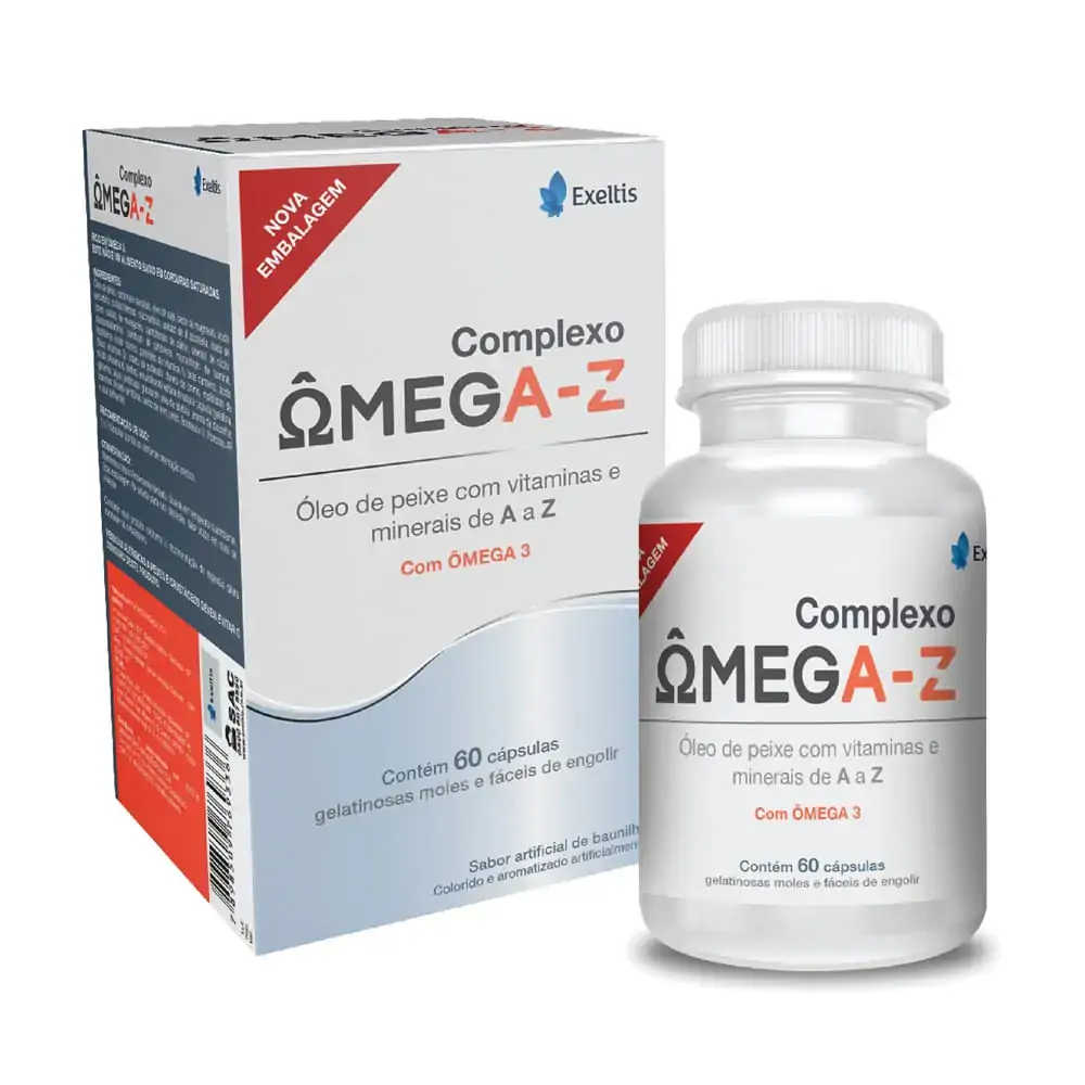 Complexo Omega A Z 60 Cápsulas 60 Cápsulas Cifarma Similar